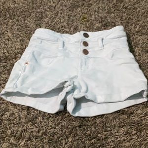 White pair of shorts
